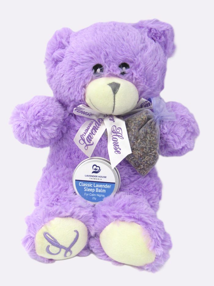 Larry Cuddle Bear and sellp balm